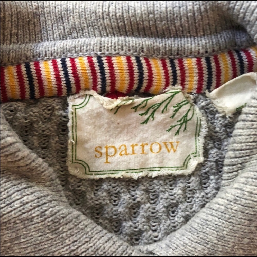 Sparrow sweater from Anthropologie